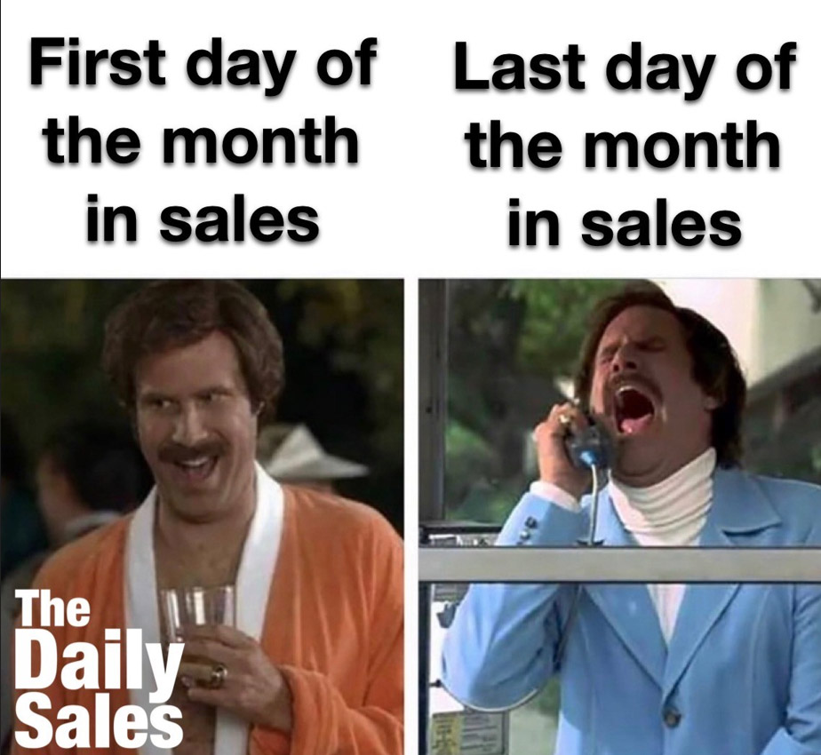 The FUNNIEST End Of Month Sales Memes Ever!